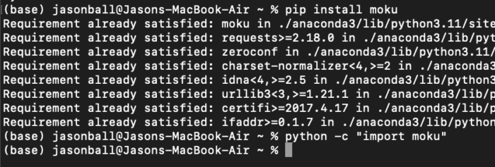 python install